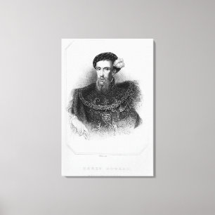 Lienzo Retrato del conde de Henry Howard de Surrey