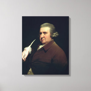 Lienzo Retrato del Dr. Erasmus Darwin