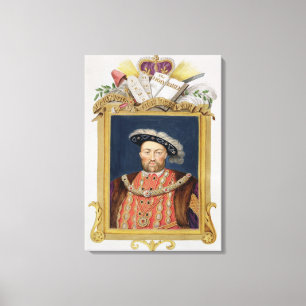 Lienzo Retrato del Enrique VIII (1491-1547) como defensor