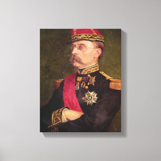 Lienzo Retrato del General Louis Faidherbe 1884 (Anverso)