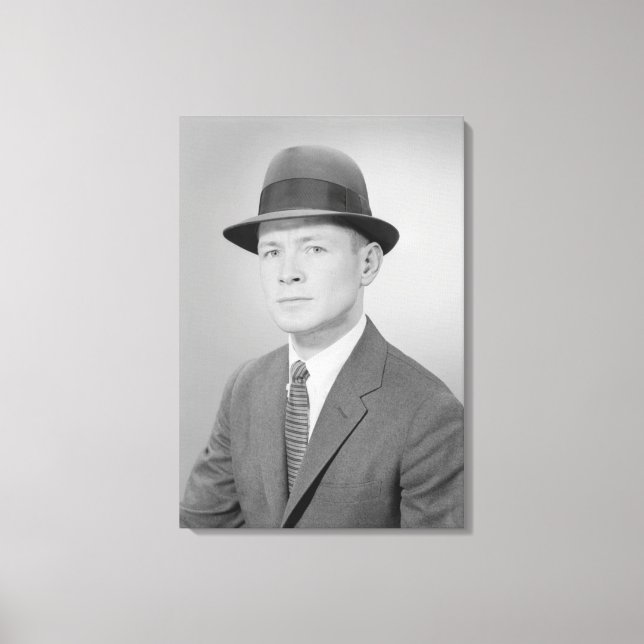 Lienzo Retrato del hombre (Anverso)