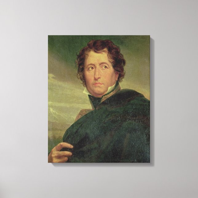 Lienzo Retrato del mariscal Jean de Dieu Nicolas Soult (Anverso)