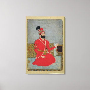 Lienzo Retrato del nadir Shah Afshar de Persia (1688-1747