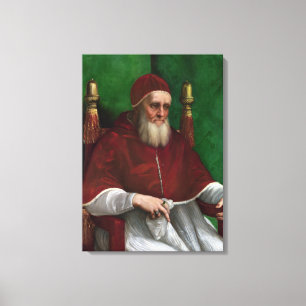 Lienzo Retrato del Papa Julius II (de Rafael)