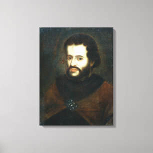 Lienzo Retrato del Tsar Ivan el V Alexeyevich