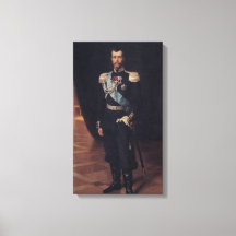 Retrato del Zar Nicolás II (por Albert Edelfelt)