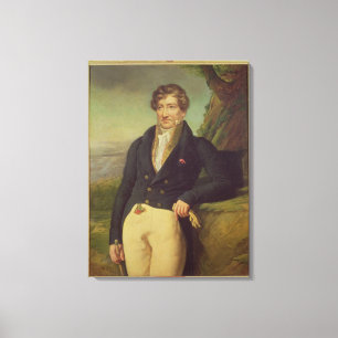 Lienzo Retrato del zoologista francés