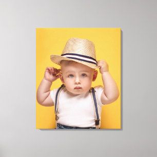 Lienzo Retrato fotográfico completo de la galería familia