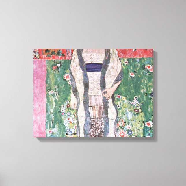 Lienzo Retrato Gustav Klimt De Adele Bloch Bauer ll (Anverso)