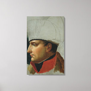 Lienzo Retrato inacabado de Napoleón I