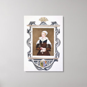 Lienzo Retrato Nueve-Días Qu de señora Jane de Grey