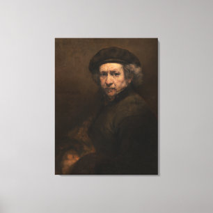 Lienzo Retrato propio Rembrandt