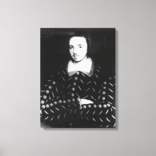 Lienzo Retrato que se dice es Christopher Marlowe