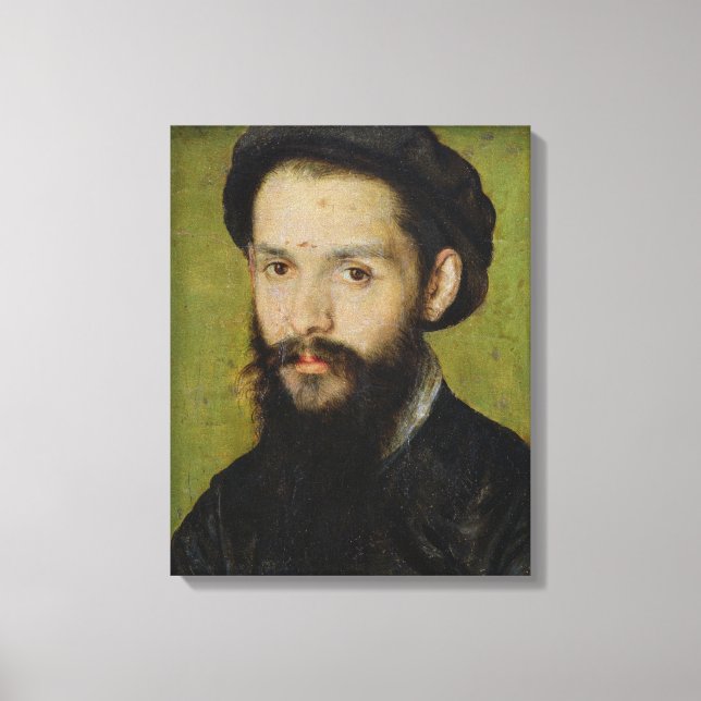 Lienzo Retrato supuestamente Clement Marot (Anverso)