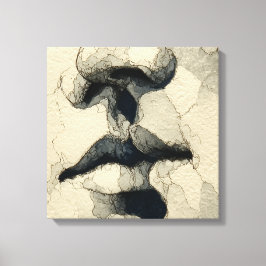 Lienzo Retrato surrealista moderno | Enlace fragmentado (
