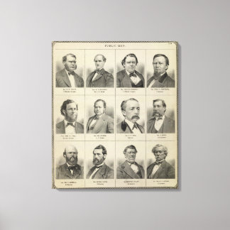 Lienzo Retratos de hombres públicos, Minnesota