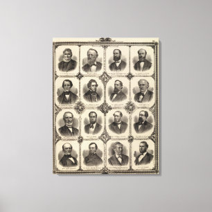 Lienzo Retratos del EG. Alfarero, Delano T Smith