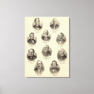 Lienzo Retratos del vendaval de George, Alfred Brunson