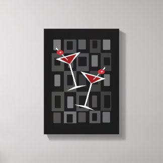 Lienzo Retro Martini