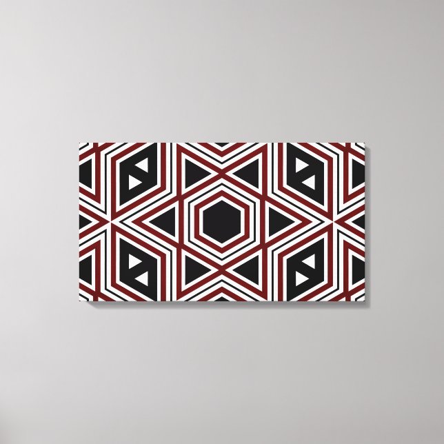 Lienzo Retro Pattern Seless Art Canvas (Anverso)