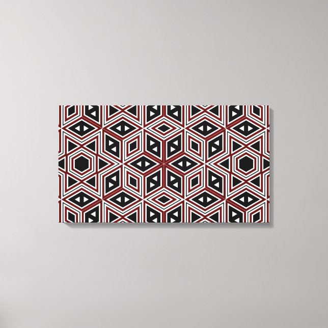 Lienzo Retro Pattern Seless Art Canvas #2 (Anverso)