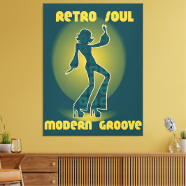 Lienzo Retro Soul Modern Groove