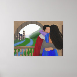 Lienzo Reunido | Princesa y Príncipe | Historia de hadas