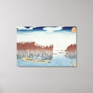 Lienzo Reunión de algas en Omari, de la serie