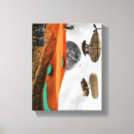 Lienzo Reunión en la Cumbre