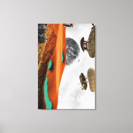 Lienzo Reunión en la Cumbre