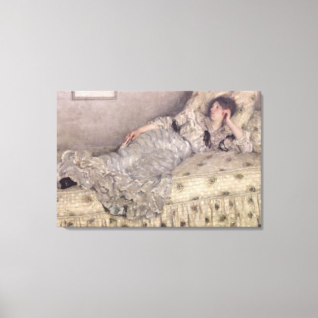 Lienzo Reverie, 1903 (Anverso)