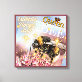 Lienzo revista queen bee