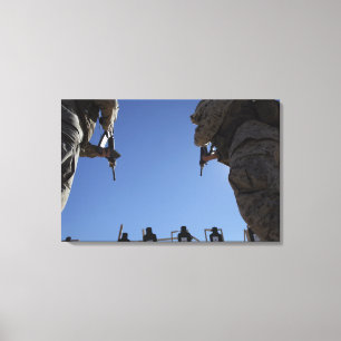 Lienzo Revistas del cambio de los infantes de marina en