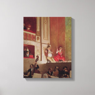 Lienzo Revue en el Teatro des Varietes, c.1885