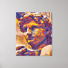 Lienzo Rey David Y Dios