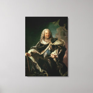 Lienzo Rey de Estanislao Lesczinski de Polonia