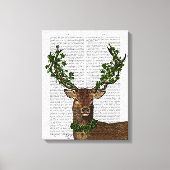 Lienzo Rey verde 2 (Anverso)