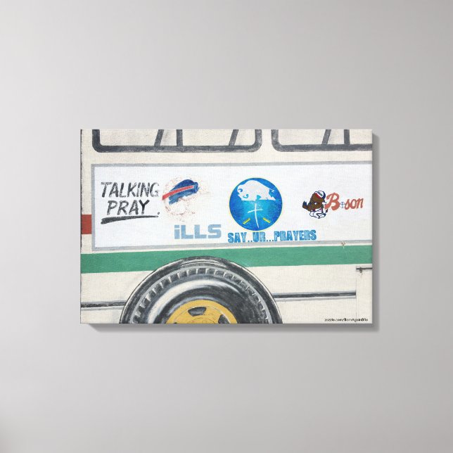 LIENZO REZAR HABLANDO. MILLAS, DIGA... ORACIONES, BSON (Anverso)