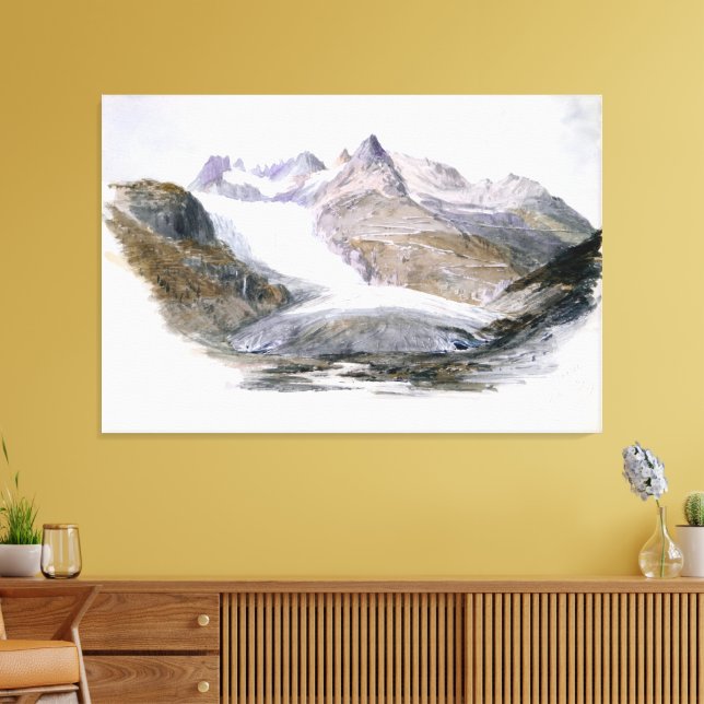 Lienzo  Rhône Glacier  (Insitu (Sala de estar))