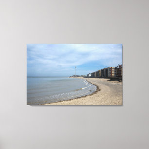 Lienzo Rhyl beach canvas