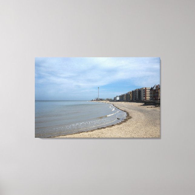 Lienzo Rhyl beach canvas (Anverso)