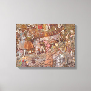 Lienzo Richard Dadd - La maestría del vendedor de produc