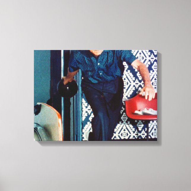 Lienzo Richard Nixon Bowling (Anverso)