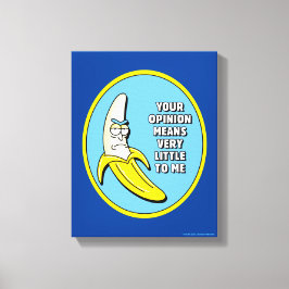Lienzo RICK AND MORTY™ | Banana Rick Badge