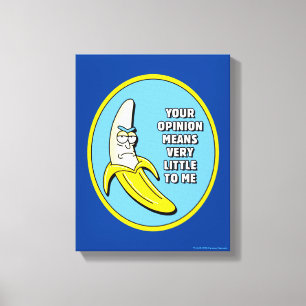 Lienzo RICK AND MORTY™   Banana Rick Badge