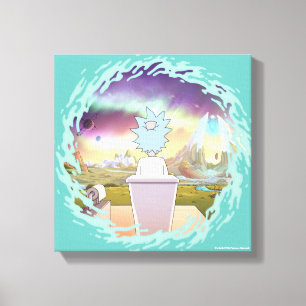Lienzo RICK AND MORTY™   Lugar privado de Rick