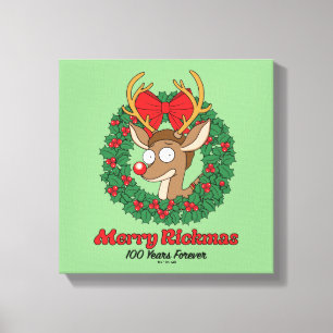 Lienzo Rick and Morty   Reindeer Morty Merry Rickmas