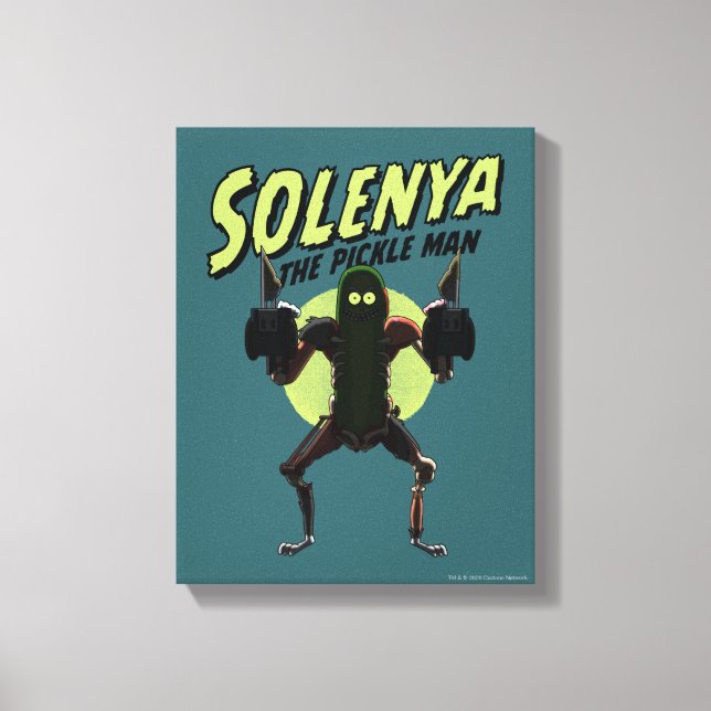 Lienzo RICK AND MORTY™ | Solenya - El Hombre de la Polla (Anverso)