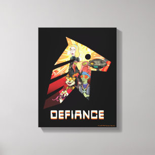 Lienzo RICK AND MORTY™ Tripulación de Defiance Espac