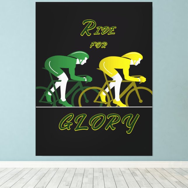 Lienzo Ride For Glory Canvas Art (Insitu (piso de madera))
